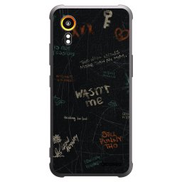 Fekete szilikon tok az alábbi mobiltelefonokra Samsung Galaxy Xcover 7 - CONFESSION