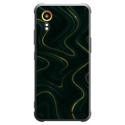 Fekete szilikon tok az alábbi mobiltelefonokra Samsung Galaxy Xcover 7 - Vawes