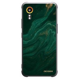 Fekete szilikon tok az alábbi mobiltelefonokra Samsung Galaxy Xcover 7 - Green