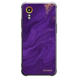 Fekete szilikon tok az alábbi mobiltelefonokra Samsung Galaxy Xcover 7 - Purple