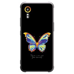 Fekete szilikon tok az alábbi mobiltelefonokra Samsung Galaxy Xcover 7 - Diamanty Black