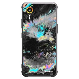 Fekete szilikon tok az alábbi mobiltelefonokra Samsung Galaxy Xcover 7 - Magnetic