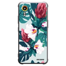 Fekete szilikon tok az alábbi mobiltelefonokra Samsung Galaxy Xcover 7 - Rhododendron