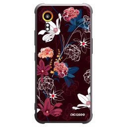 Fekete szilikon tok az alábbi mobiltelefonokra Samsung Galaxy Xcover 7 - Dark Meadow