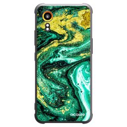 Fekete szilikon tok az alábbi mobiltelefonokra Samsung Galaxy Xcover 7 - Green Gold