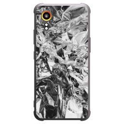 Fekete szilikon tok az alábbi mobiltelefonokra Samsung Galaxy Xcover 7 - Chrome