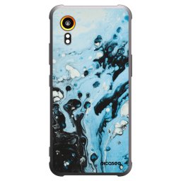 Fekete szilikon tok az alábbi mobiltelefonokra Samsung Galaxy Xcover 7 - Organic blue