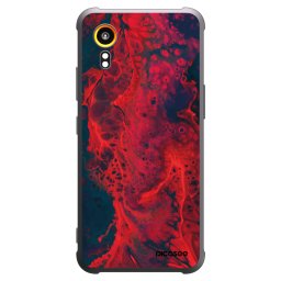 Fekete szilikon tok az alábbi mobiltelefonokra Samsung Galaxy Xcover 7 - Organic red