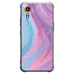 Fekete szilikon tok az alábbi mobiltelefonokra Samsung Galaxy Xcover 7 - Pink liquid