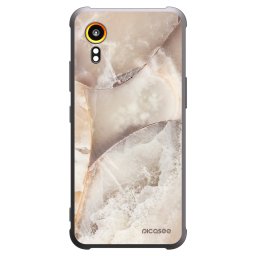 Fekete szilikon tok az alábbi mobiltelefonokra Samsung Galaxy Xcover 7 - Cream marble