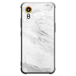 Fekete szilikon tok az alábbi mobiltelefonokra Samsung Galaxy Xcover 7 - White marble