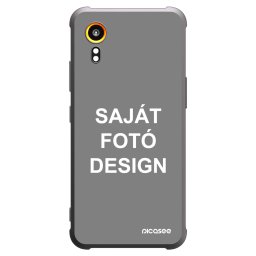 Fekete szilikon tok az alábbi mobiltelefonokra Samsung Galaxy Xcover 7 - Saját fotó/motívum