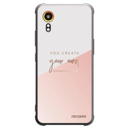 Fekete szilikon tok az alábbi mobiltelefonokra Samsung Galaxy Xcover 7 - You create your own opportunities