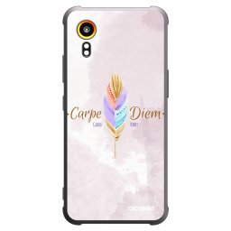 Fekete szilikon tok az alábbi mobiltelefonokra Samsung Galaxy Xcover 7 - Carpe Diem