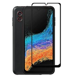 3D üvegfólia kerettel az alábbi mobiltelefonokra Samsung Galaxy Xcover 7 - fekete