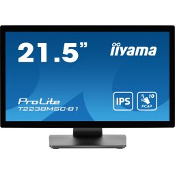 22"-os LCD iiyama T2238MSC-B1