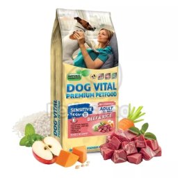 Dog Vital Sensitive Adult Beef&Rice All breeds száraz kutyatáp - marha, rizs 12 kg