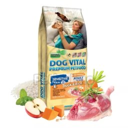 Dog Vital Sensitive Adult Duck&Rice All breeds száraz kutyatáp - kacsa, rizs 12 kg