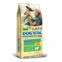 Dog Vital Junior Sensitive All Breeds Lamb száraz kutyatáp - bárány 12 kg