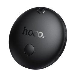 HOCO E93A bluetooth nyomkövető (kulcstartóra, táskára, autóba, valós idejű nyomkövetés, Android kompatibilis) FEKETE
