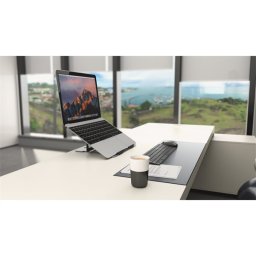 KENSINGTON Notebook állvány-alumínium (Easy Riser(TM) Aluminum Laptop Riser), szürke