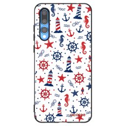 Fekete szilikon tok az alábbi mobiltelefonokra Huawei P20 Pro - Sailor Vibes