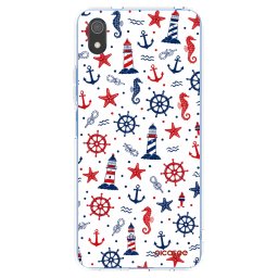 Átlátszó szilikon tok az alábbi mobiltelefonokra Xiaomi Redmi 7A - Sailor Vibes