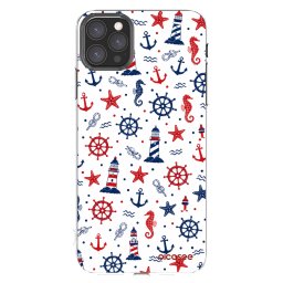 Átlátszó szilikon tok az alábbi mobiltelefonokra Apple iPhone 11 Pro Max - Sailor Vibes