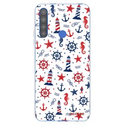 Átlátszó szilikon tok az alábbi mobiltelefonokra Xiaomi Redmi Note 8T - Sailor Vibes