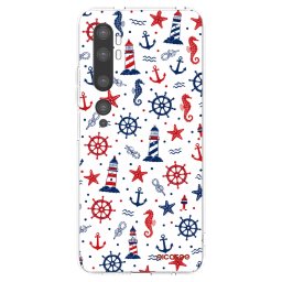Átlátszó szilikon tok az alábbi mobiltelefonokra Xiaomi Mi Note 10 (Pro) - Sailor Vibes