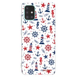 Átlátszó szilikon tok az alábbi mobiltelefonokra Samsung Galaxy A51 A515F - Sailor Vibes