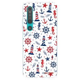 Átlátszó szilikon tok az alábbi mobiltelefonokra Xiaomi Mi 10 - Sailor Vibes