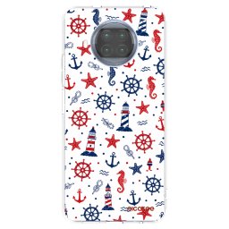 Átlátszó szilikon tok az alábbi mobiltelefonokra Xiaomi Mi 10T Lite - Sailor Vibes