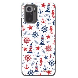 Átlátszó szilikon tok az alábbi mobiltelefonokra Xiaomi Redmi Note 10 - Sailor Vibes