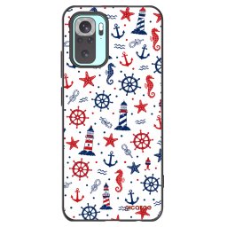 Fekete szilikon tok az alábbi mobiltelefonokra Xiaomi Redmi Note 10 Pro - Sailor Vibes