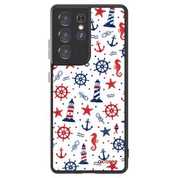 ULTIMATE CASE Samsung Galaxy S21 Ultra 5G G998B - készülékre - Sailor Vibes