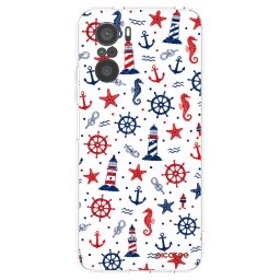 Átlátszó szilikon tok az alábbi mobiltelefonokra Xiaomi Poco F3 - Sailor Vibes