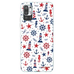 Átlátszó szilikon tok az alábbi mobiltelefonokra Xiaomi Redmi Note 10 5G - Sailor Vibes