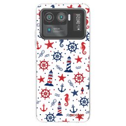 Átlátszó szilikon tok az alábbi mobiltelefonokra Xiaomi Mi 11 Ultra - Sailor Vibes