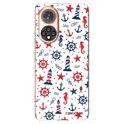 Átlátszó szilikon tok az alábbi mobiltelefonokra Huawei Nova 9 - Sailor Vibes