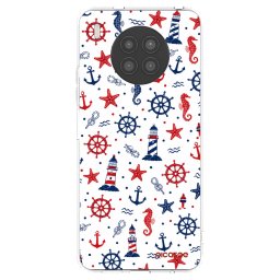 Átlátszó szilikon tok az alábbi mobiltelefonokra Huawei Nova 8i - Sailor Vibes