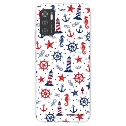 Átlátszó szilikon tok az alábbi mobiltelefonokra Xiaomi Poco M3 Pro 5G - Sailor Vibes
