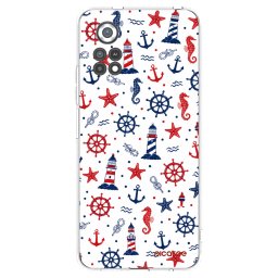 Átlátszó szilikon tok az alábbi mobiltelefonokra Xiaomi Poco X4 Pro 5G - Sailor Vibes
