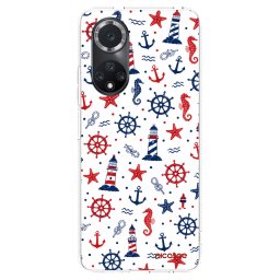 Átlátszó szilikon tok az alábbi mobiltelefonokra Huawei Nova 9 SE - Sailor Vibes