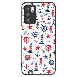 Fekete szilikon tok az alábbi mobiltelefonokra OPPO A16 - Sailor Vibes