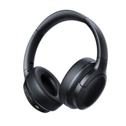 BASEUS BASS BH1 LITE bluetooth fejhallgató SZTEREO (v5.3, mikrofon, zajszűrő + Type-C tápkábel) FEKETE