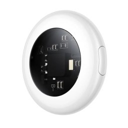 HOCO E91C bluetooth nyomkövető (kulcstartóra, táskára, autóba, valós idejű nyomkövetés, iOS kompatibilis) FEHÉR