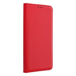 Magnet Motorola Edge 60 Pro mágneses flip tok, piros