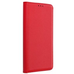 Magnet Motorola G56 mágneses flip tok, piros