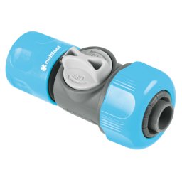 Szabályozó gyorscsatlakozó tömlőhöz 1/2" - 5/8" STOP funkcióval, kerti öntözéshez